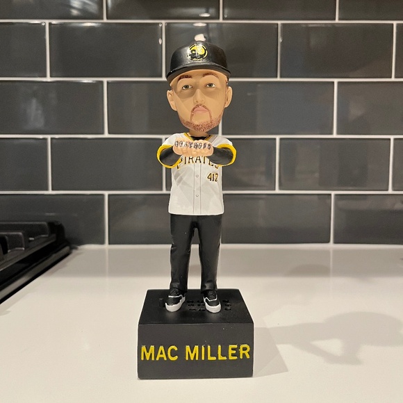 Pittsburgh Pirates Limited Edition Mac Miller Bobblehead - Picture 1 of 8